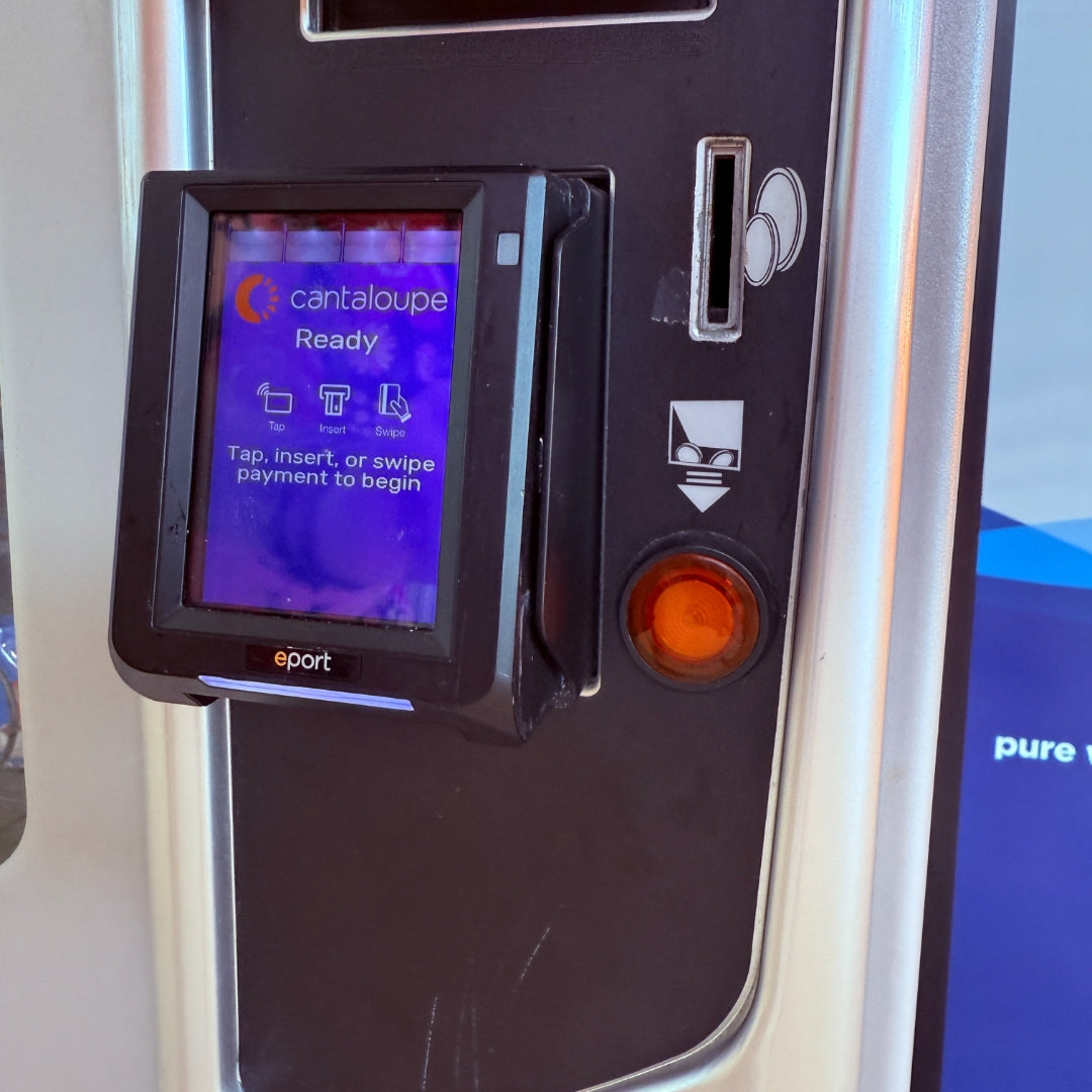 card reader for vending machine