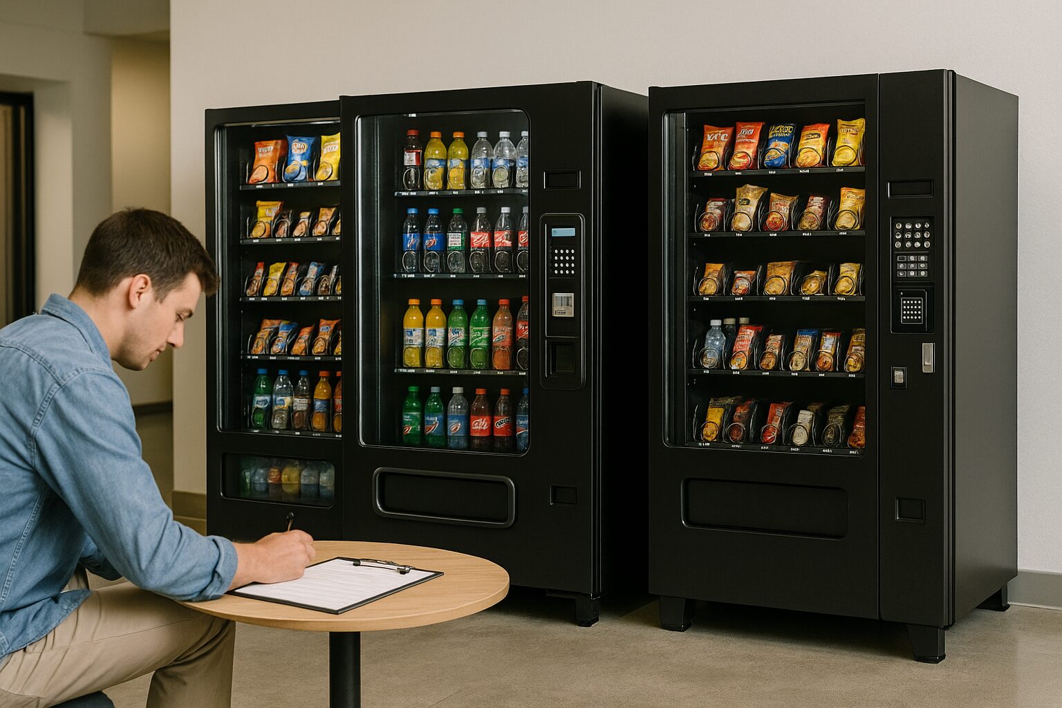 ¿Cuánto cuesta una máquina expendedora?