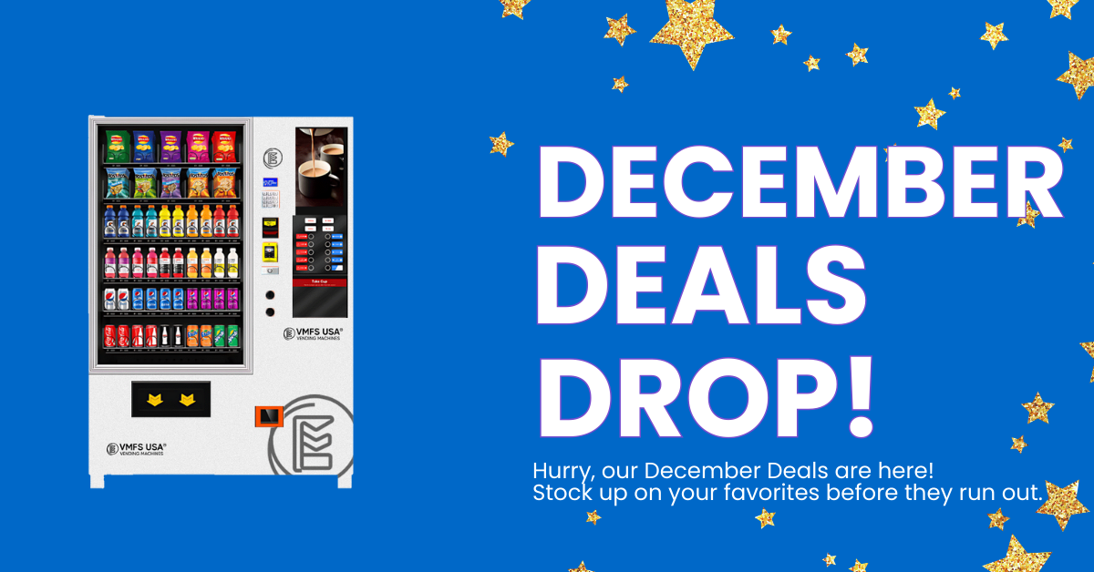 December Vending Machine Discounts, The Best Deals of the Year for Operators