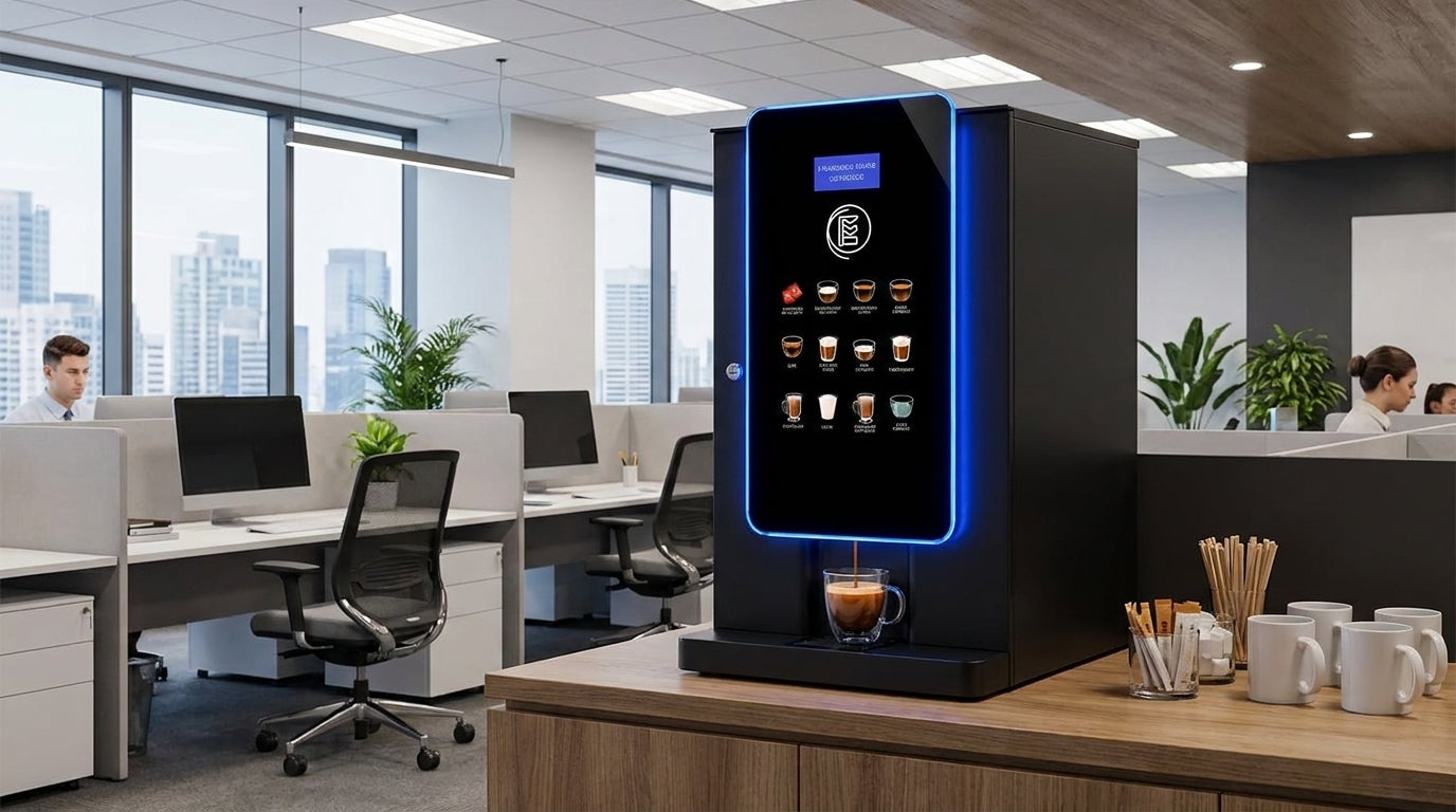 VMFS USA coffee machine in an office