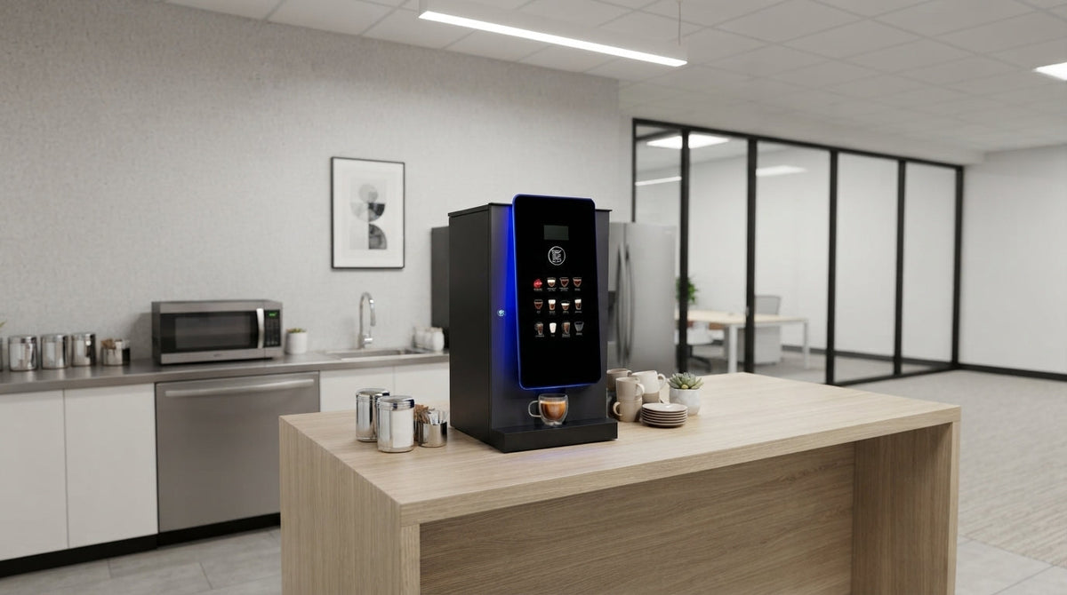 VMFS USA Office coffee machine placed in an office