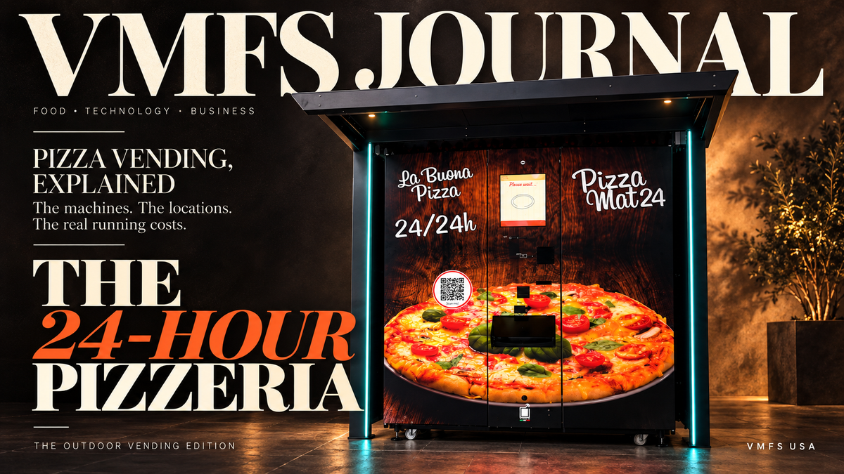 Outdoor Pizza Vending Machines: How They Work and Why They Beat Indoor Units