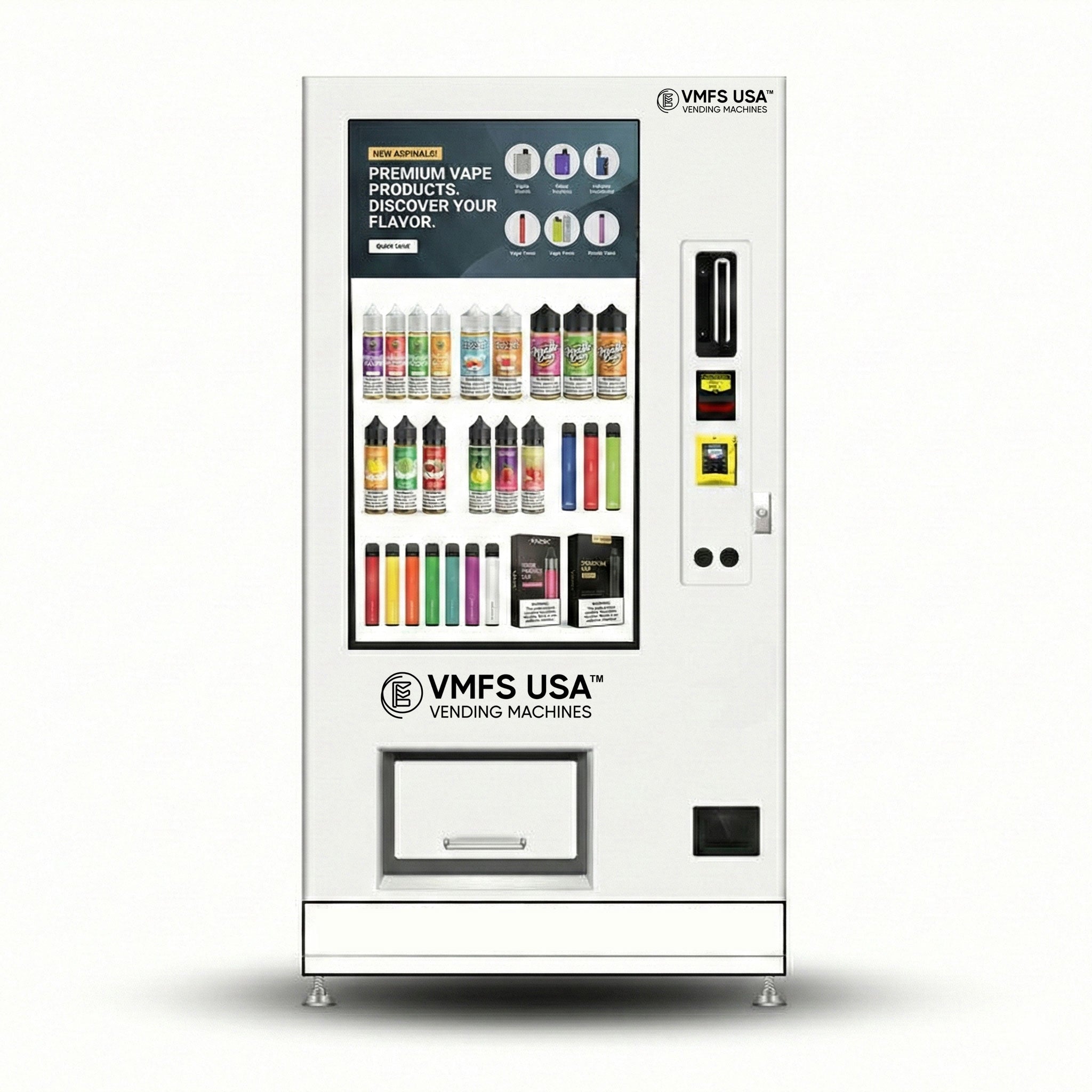 AdScreen Vending Machine | Built To Advertise, Made To Sell | VMFS USA