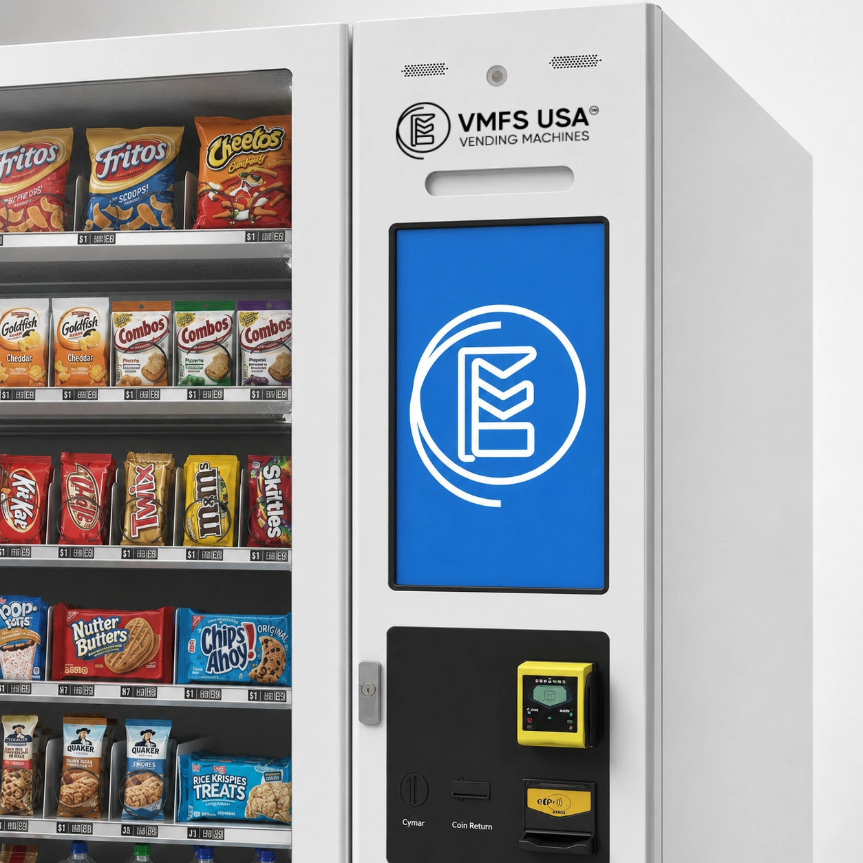 Máquina expendedora de bebidas y aperitivos RDS