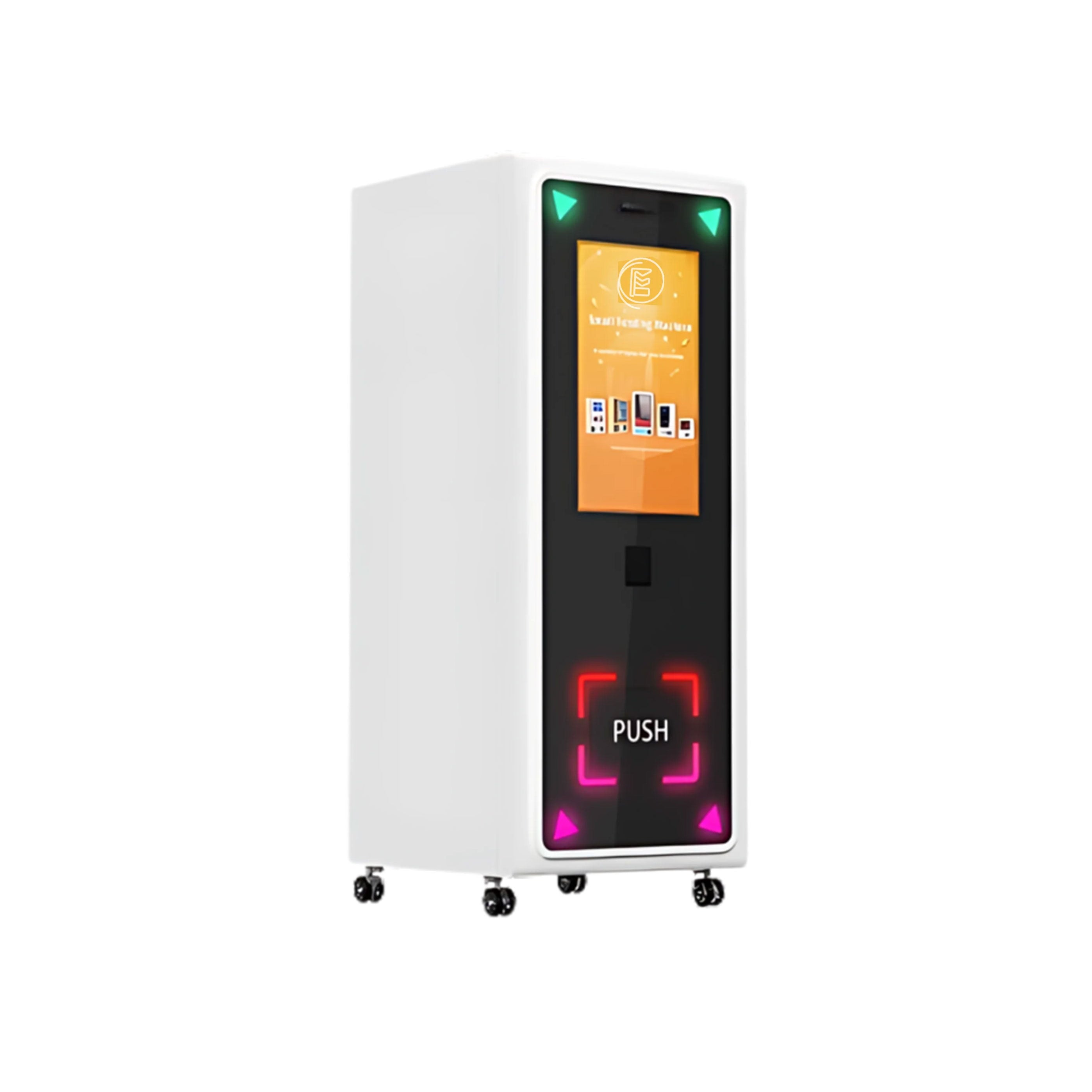 Full screen vape vending machine