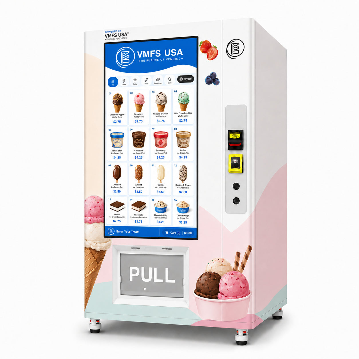 Big Screen Ice Cream Vending Machine
