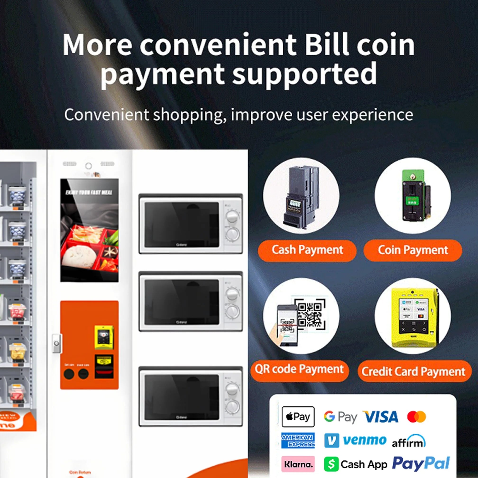 Hot Foods Vending Machine