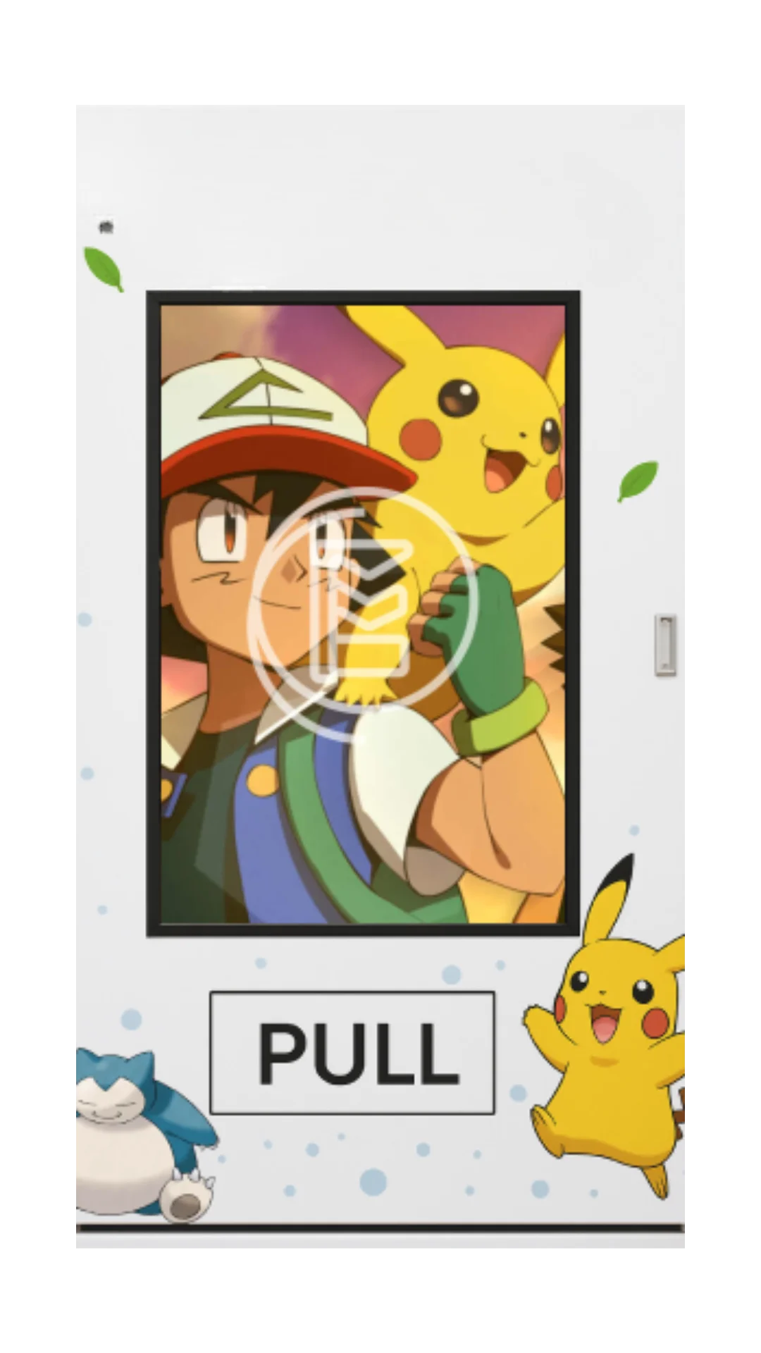 Máquina expendedora de cartas Pokémon