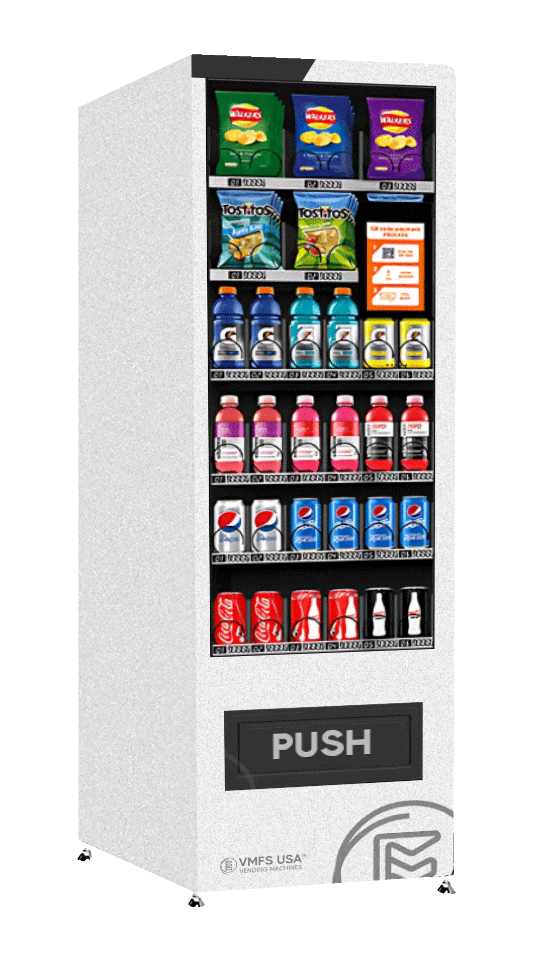 Slim Combo Vending Machine
