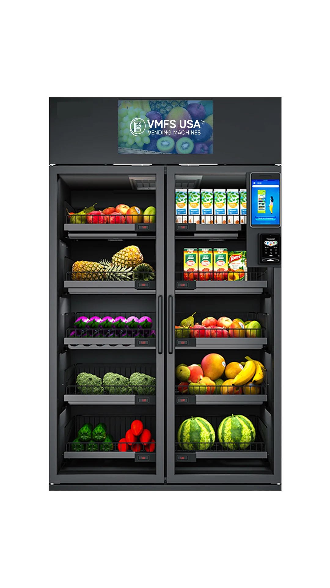 Máquina expendedora de alimentos congelados con inteligencia artificial