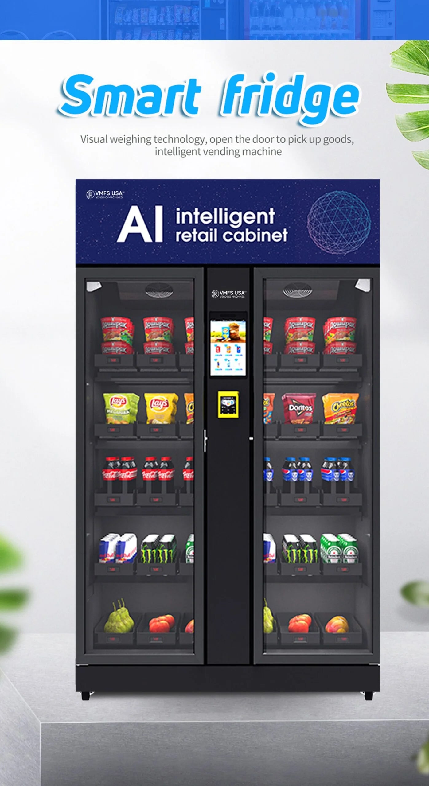 Smart Fridge Vending Machine details
