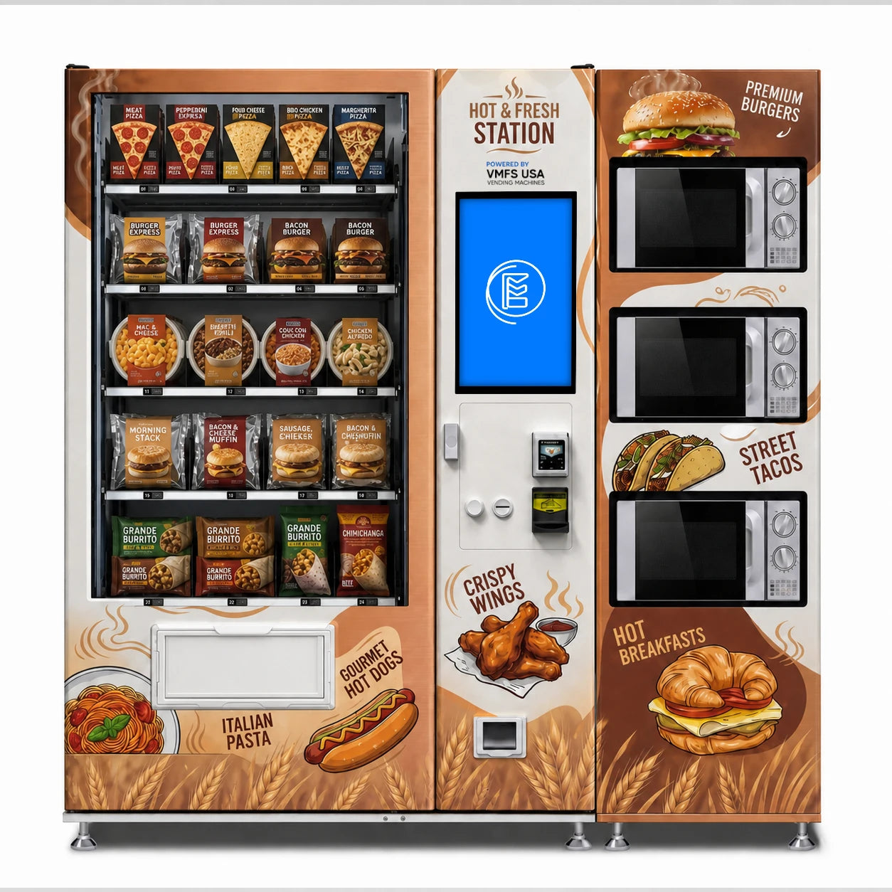 Hot Foods Vending Machine