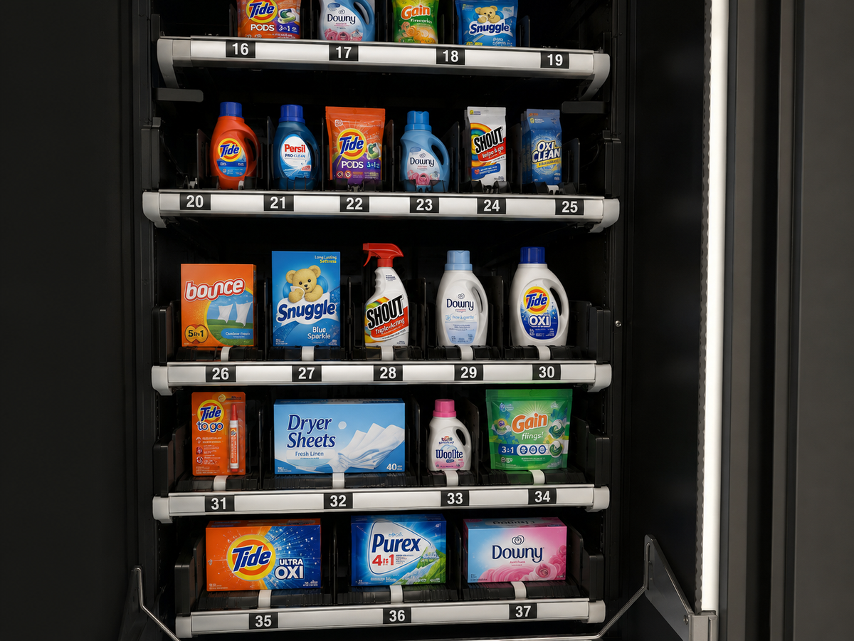 VMFS Laundry Vending