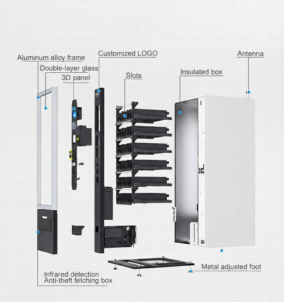 Smart Combo Vending Machine