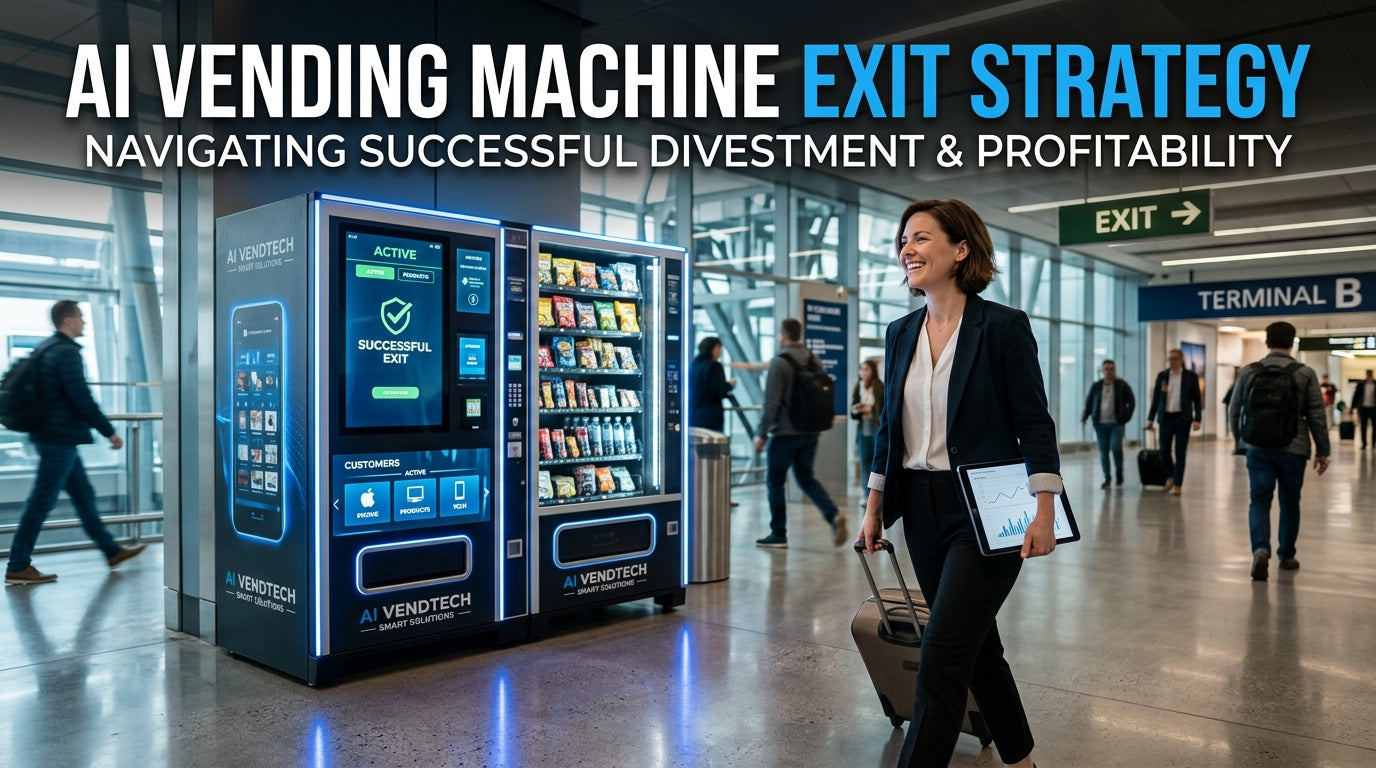 ai vending machine exit strategy
