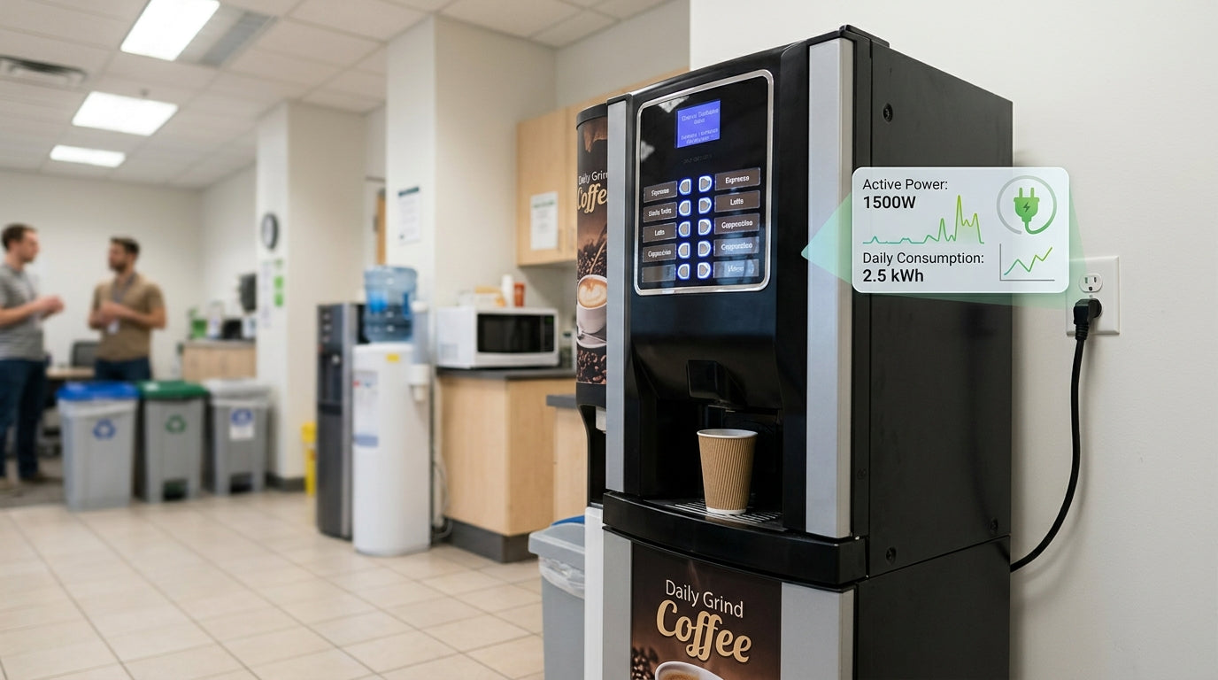 Coffee Vending Machine Electricity Consumption