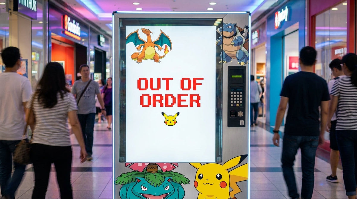 Pokémon Vending Machine Glitches and Their Fix - Comprehensive Operator Manual