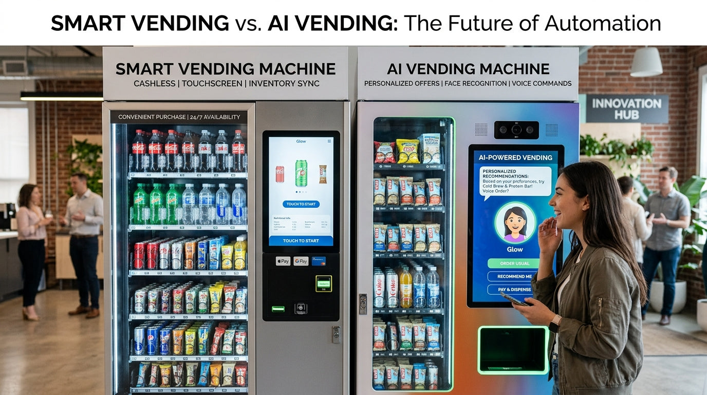 Smart Vending Machine vs. AI Vending Machine