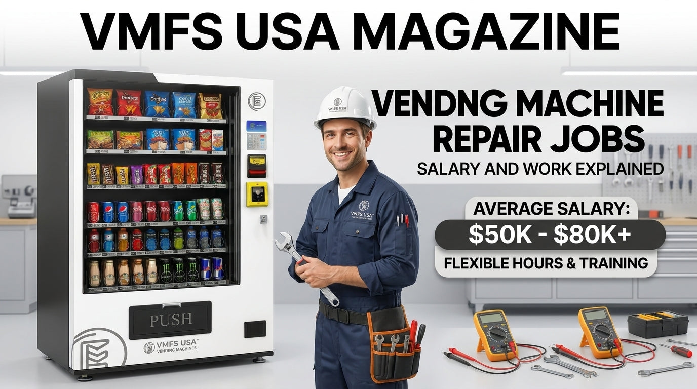 Vending Machine Repair Jobs - Salary and Work Explained