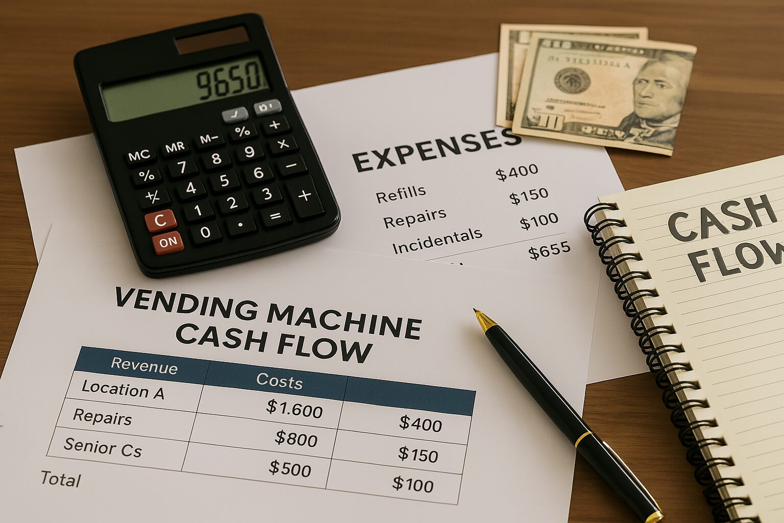 How to Plan Cash Flow in Your Vending Business