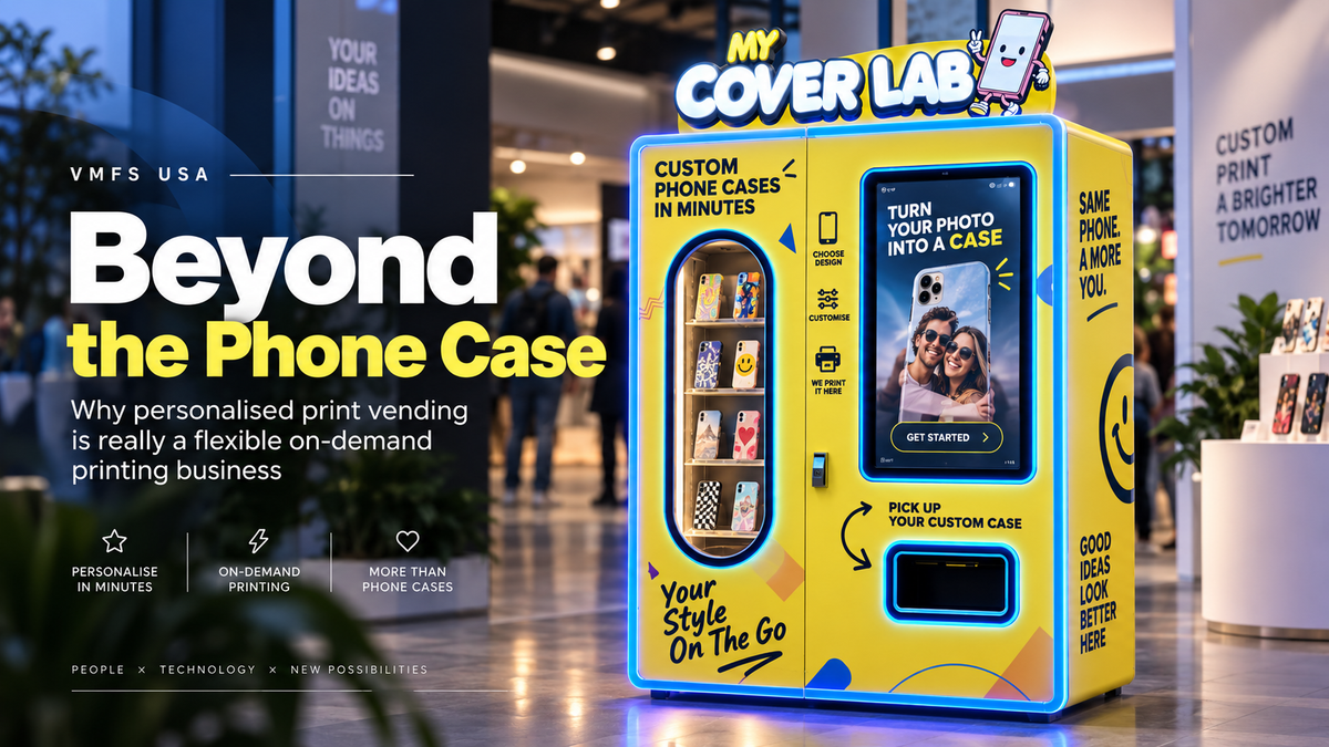 These Are Not Phone Case Machines. They Are Printers With a Payment Terminal.
