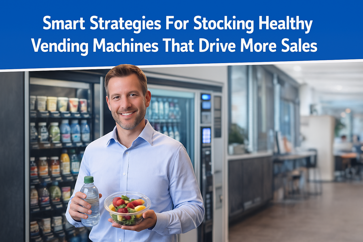 Smart Strategies For Stocking Healthy Vending Machines That Drive More Sales