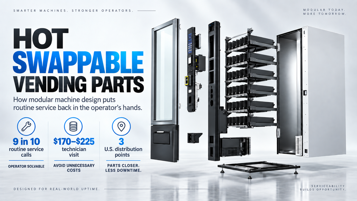 Hot Swappable Vending Machine Parts: The VMFS USA Development Program