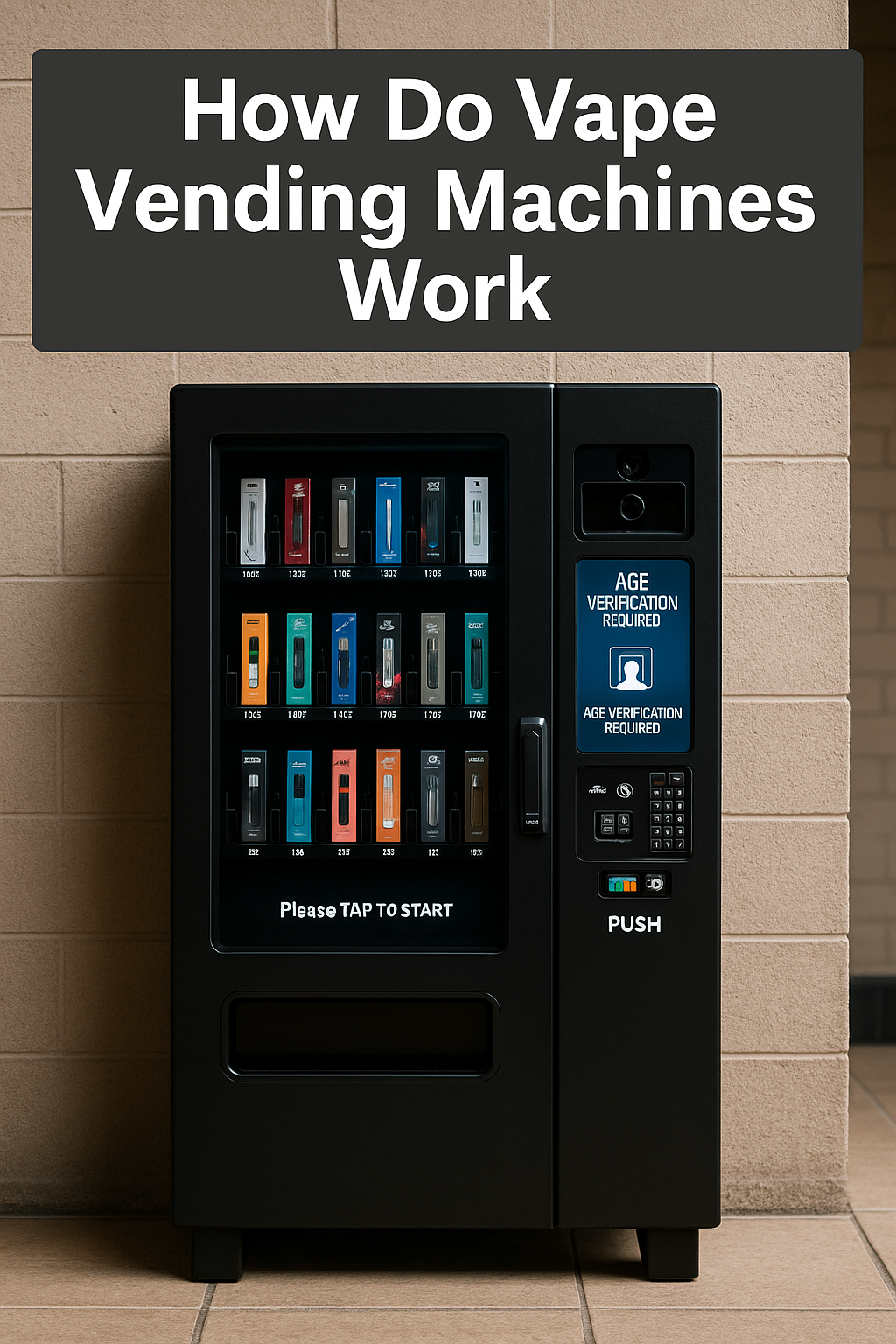 How Do Vape Vending Machines Work