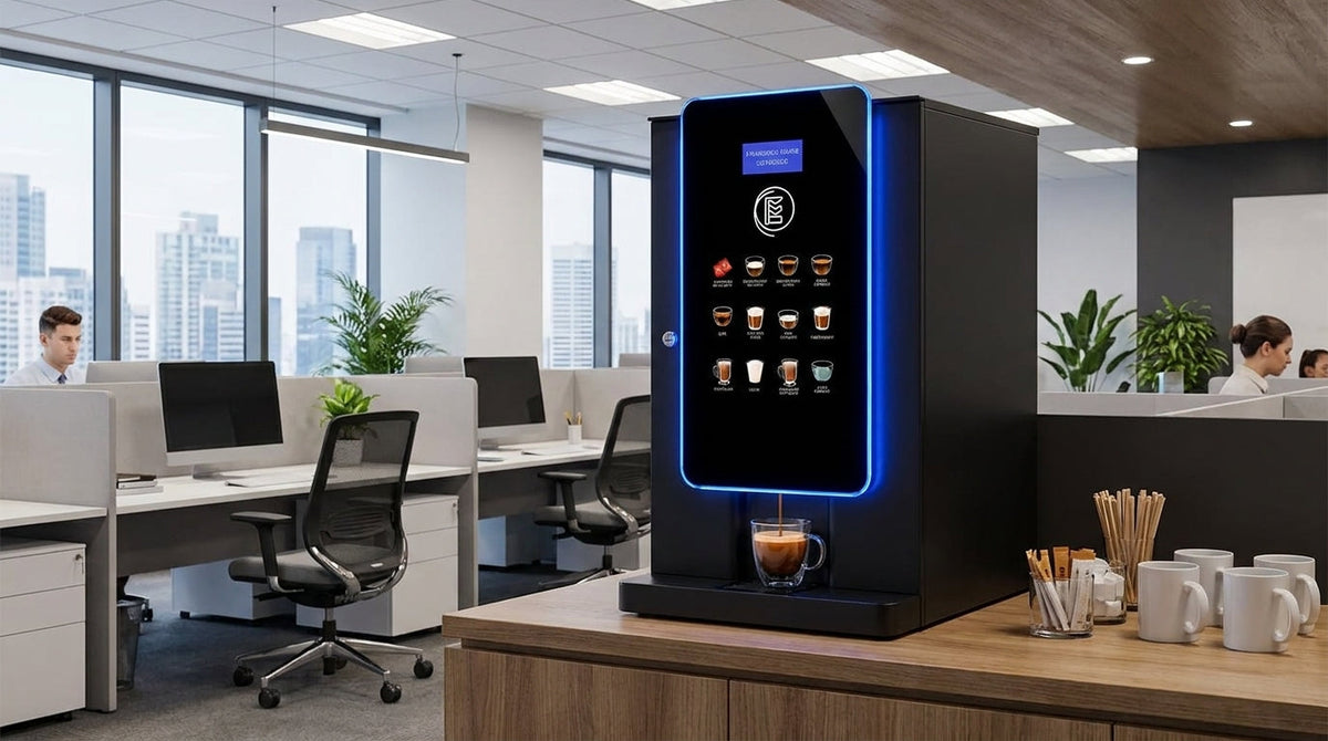 VMFS USA coffee machine in an office