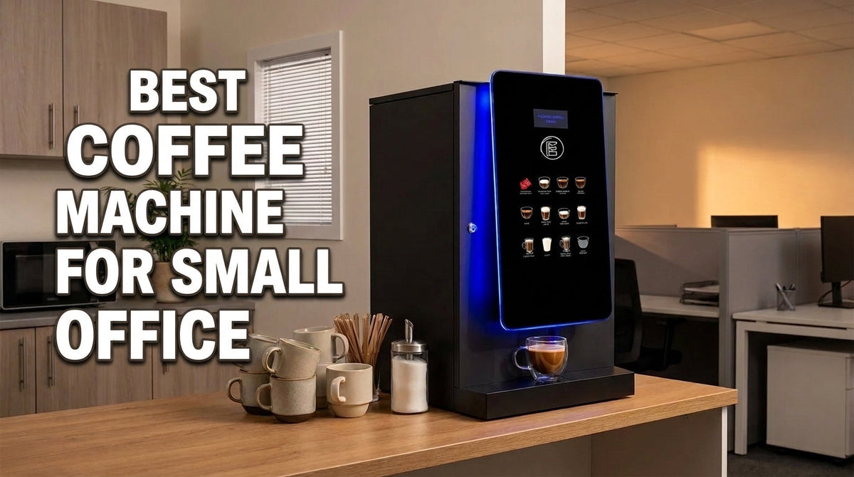vmfs usa office coffee machine placed in a small office