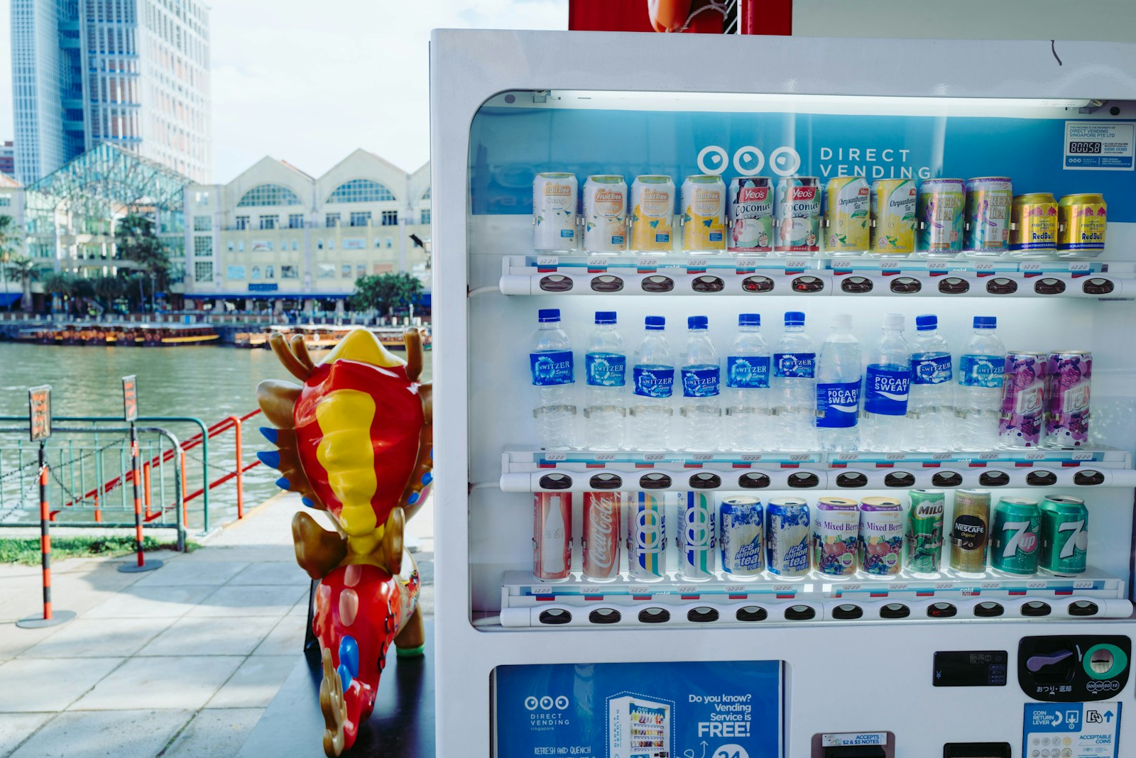 Dasani Vending Machine: Best Machine Type For Selling Bottled Water