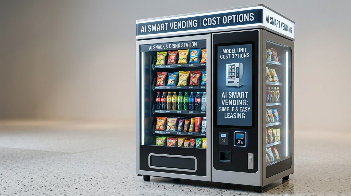 AI Grab and Go Vending Machines