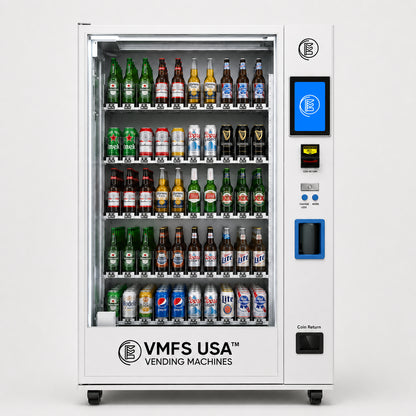 Máquina expendedora de latas de cerveza