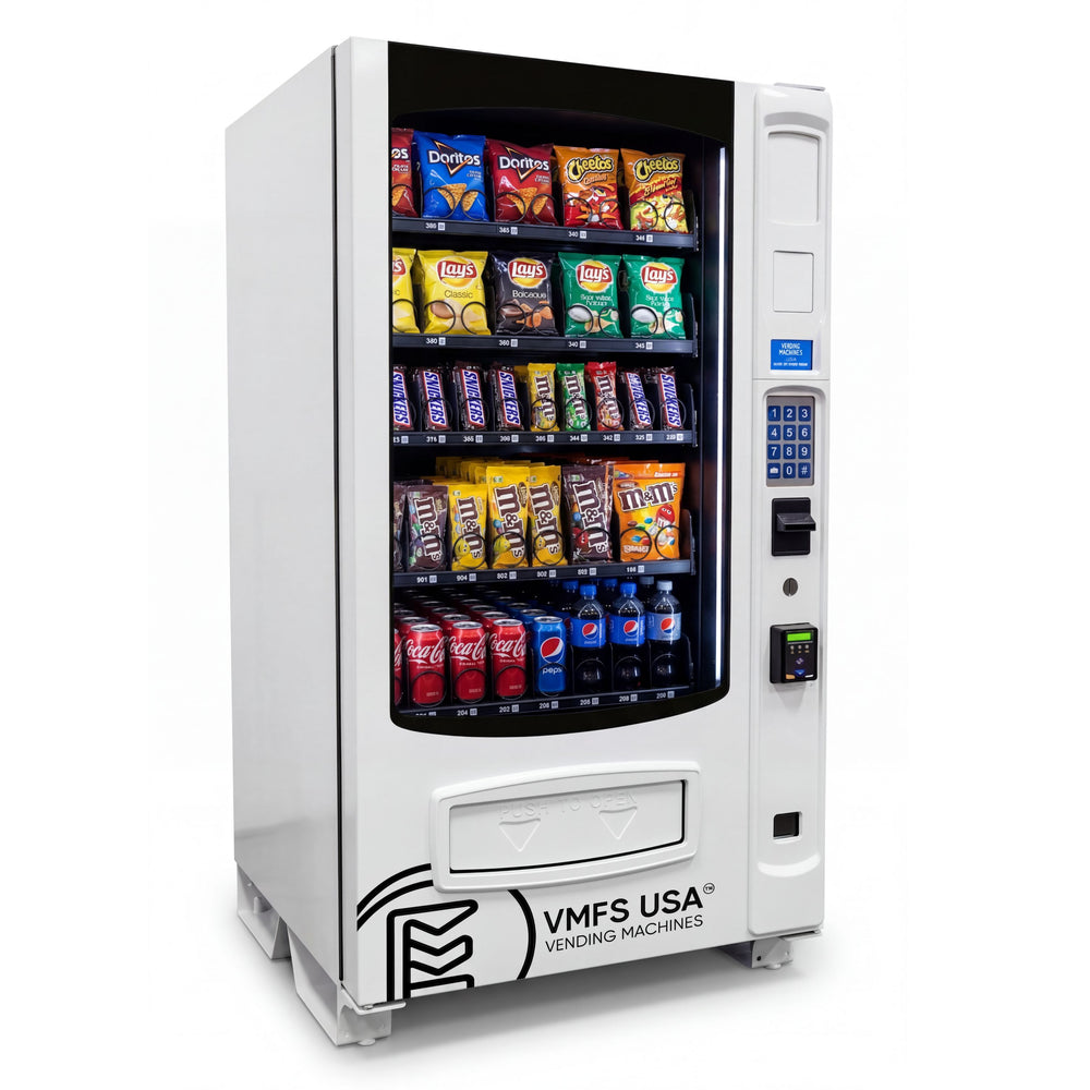 Seaga ENV5S snack vending machine for office installation