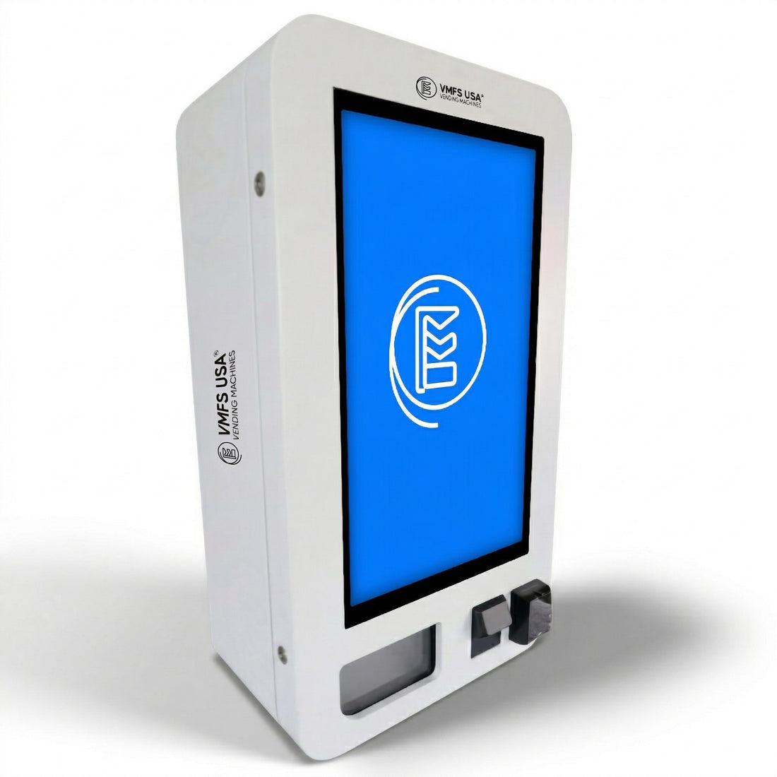 Wall vape vending machine mounted on a venue wall