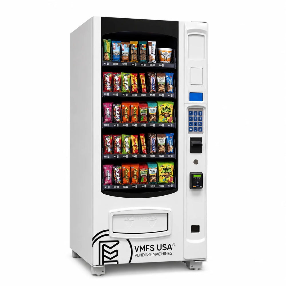 Seaga ENV4S snack vending machine placement