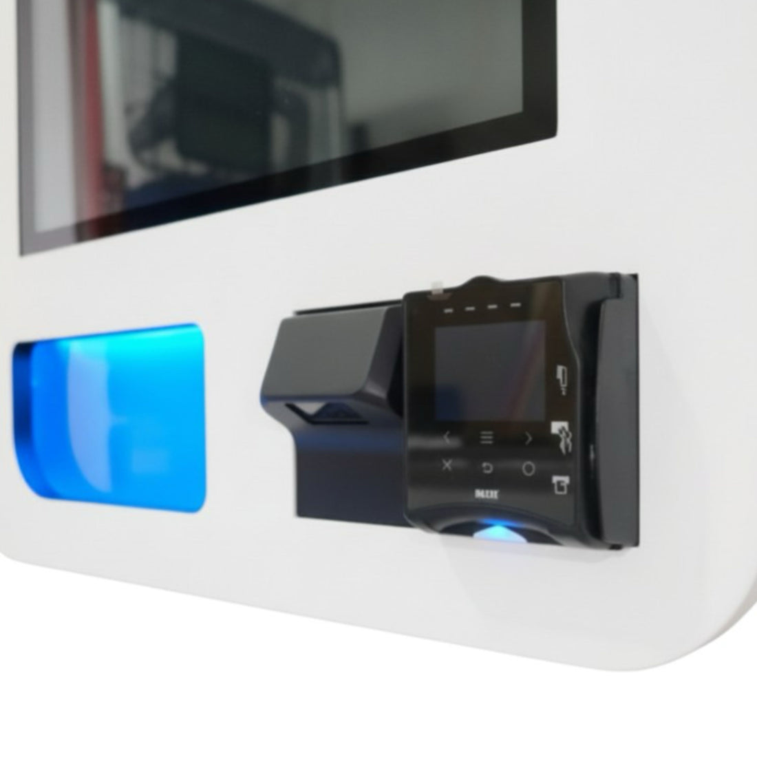 5-coil adjustable layout inside outdoor vape vending machine