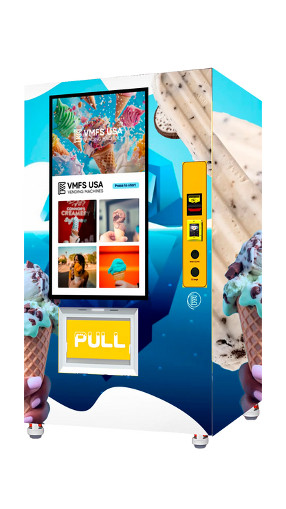 Big Screen Ice Cream Vending Machine