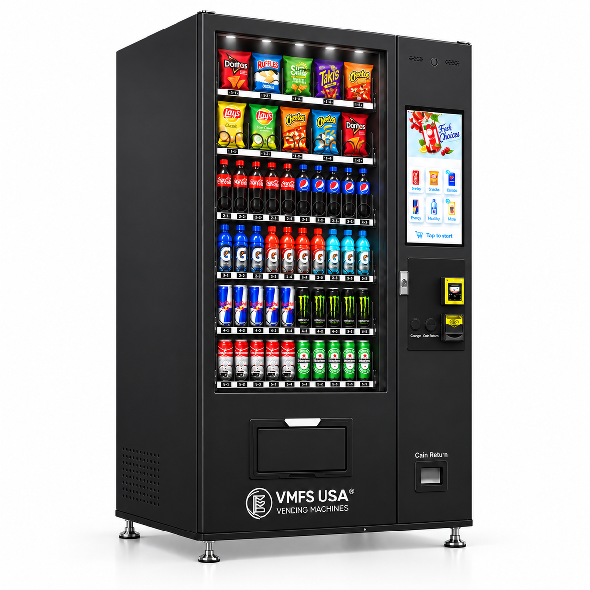 Máquina expendedora de snacks y bebidas RDS