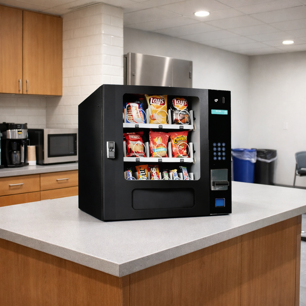 VMFS compact countertop and wall mount vending machine