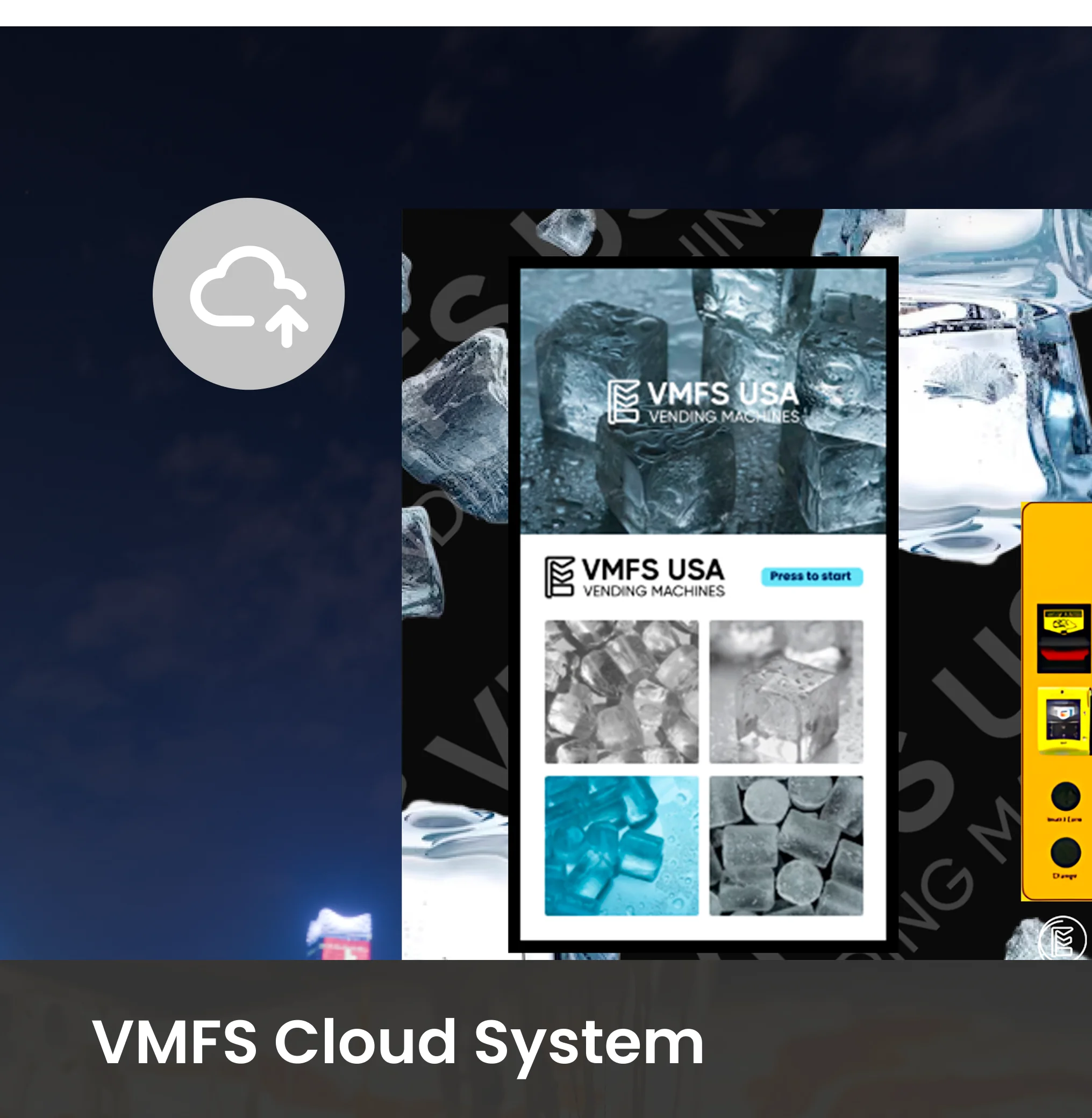 Mixology Ice Vending Machine