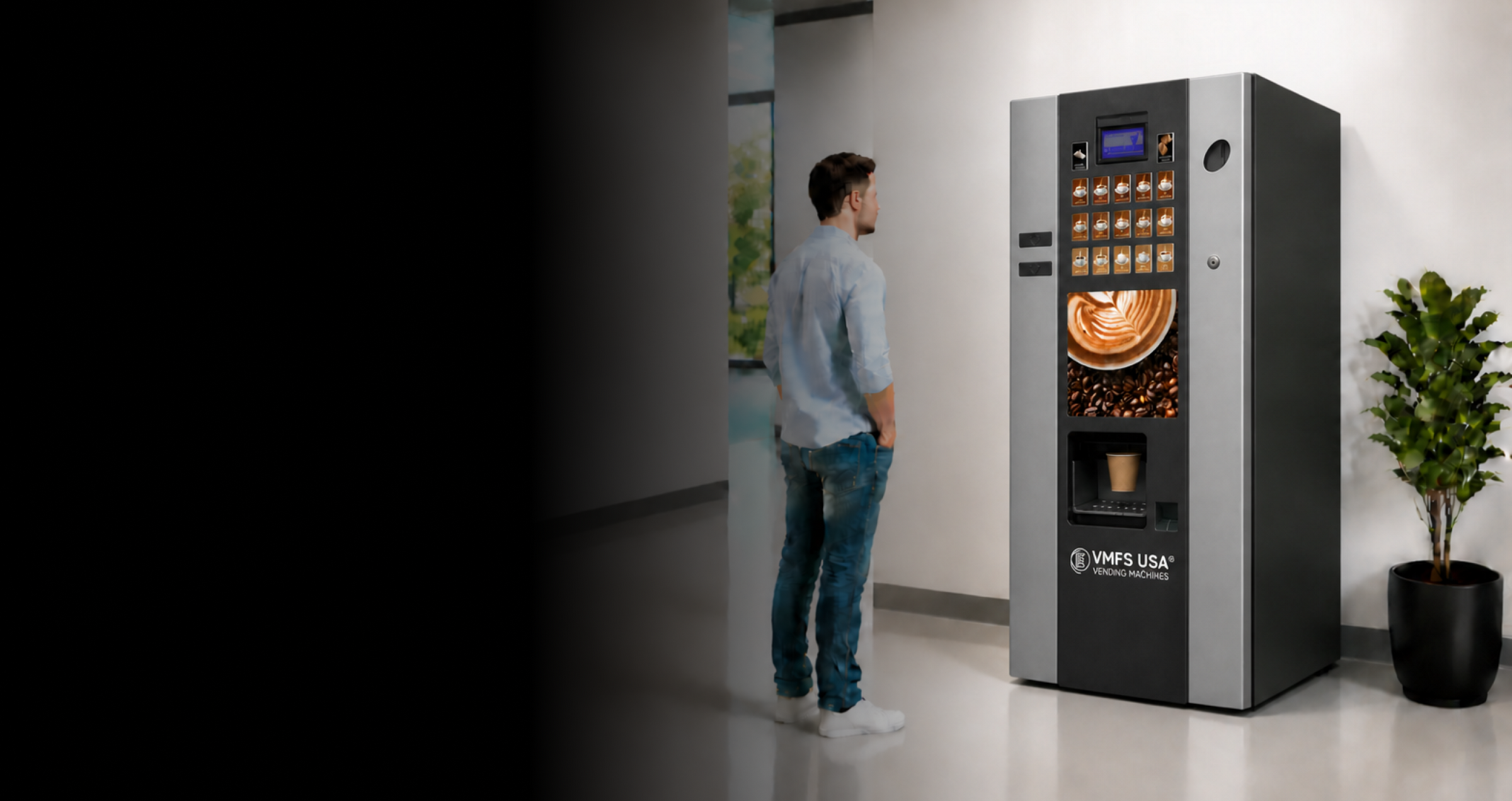 CorePro automatic coffee vending machine by VMFS USA