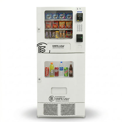 Expositor combinado Seaga SM2300 SnakMart: máquina expendedora premium americana
