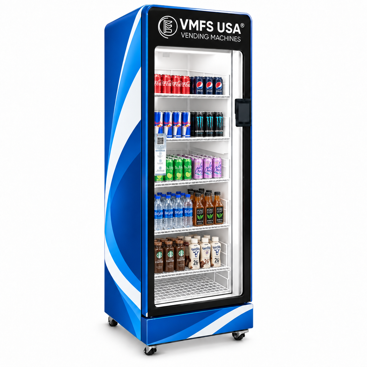 AI Grab & GO Cooler Vending Machine