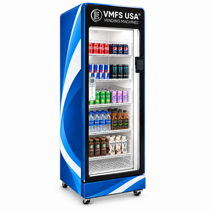 AI Grab & GO Cooler Vending Machine