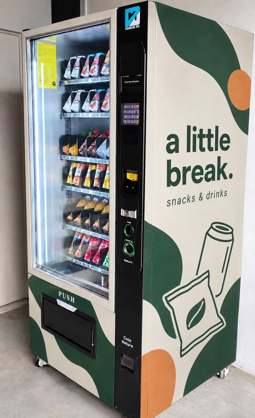 Slim Combo Vending Machine