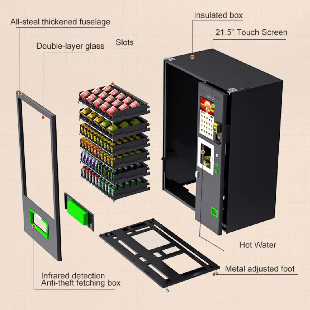 Máquina expendedora de fideos ramen