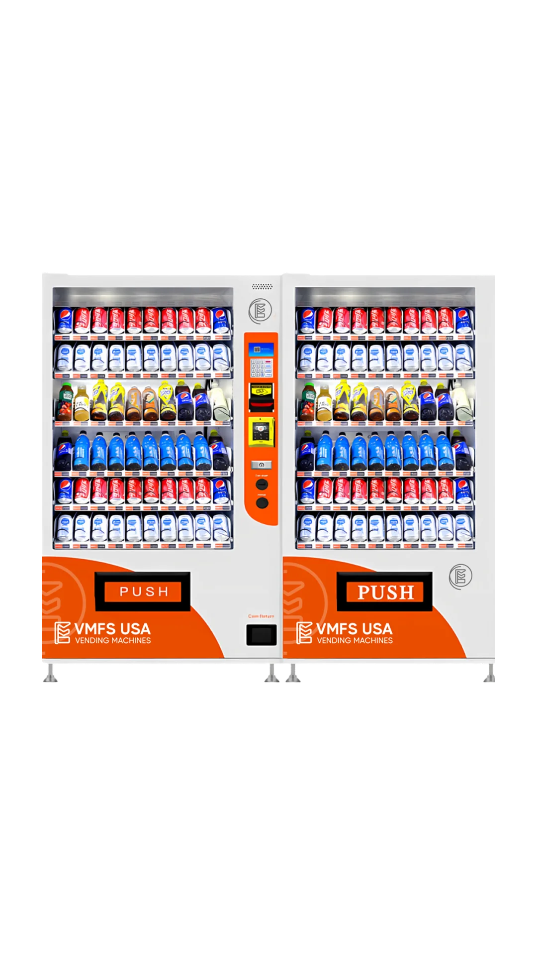 Dual-Combo-Drinks vending machine