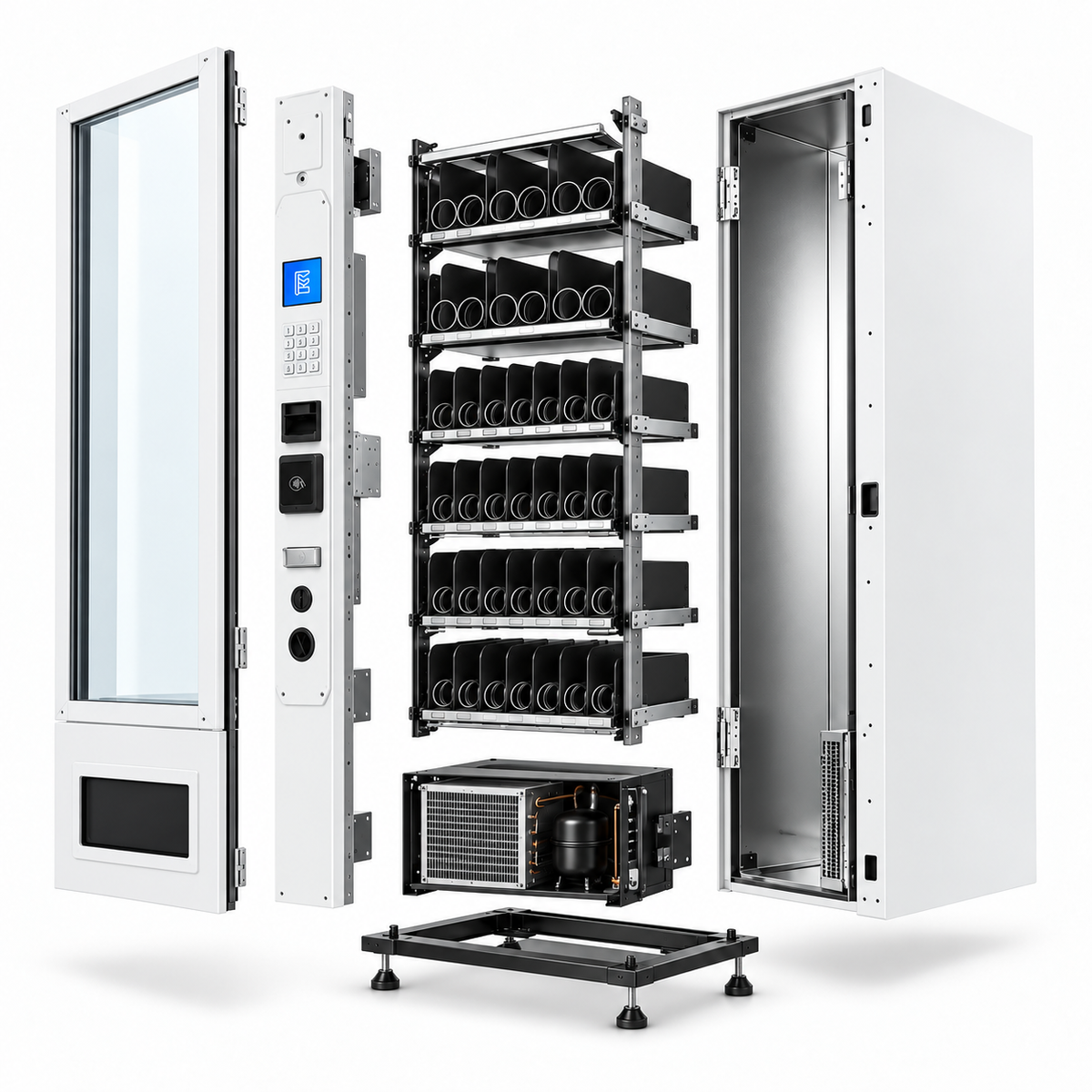 Slim Combo Vending Machine