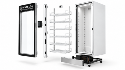 AI Grab & GO Cooler Vending Machine